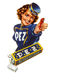 Die ersten PEZ-Bonbons